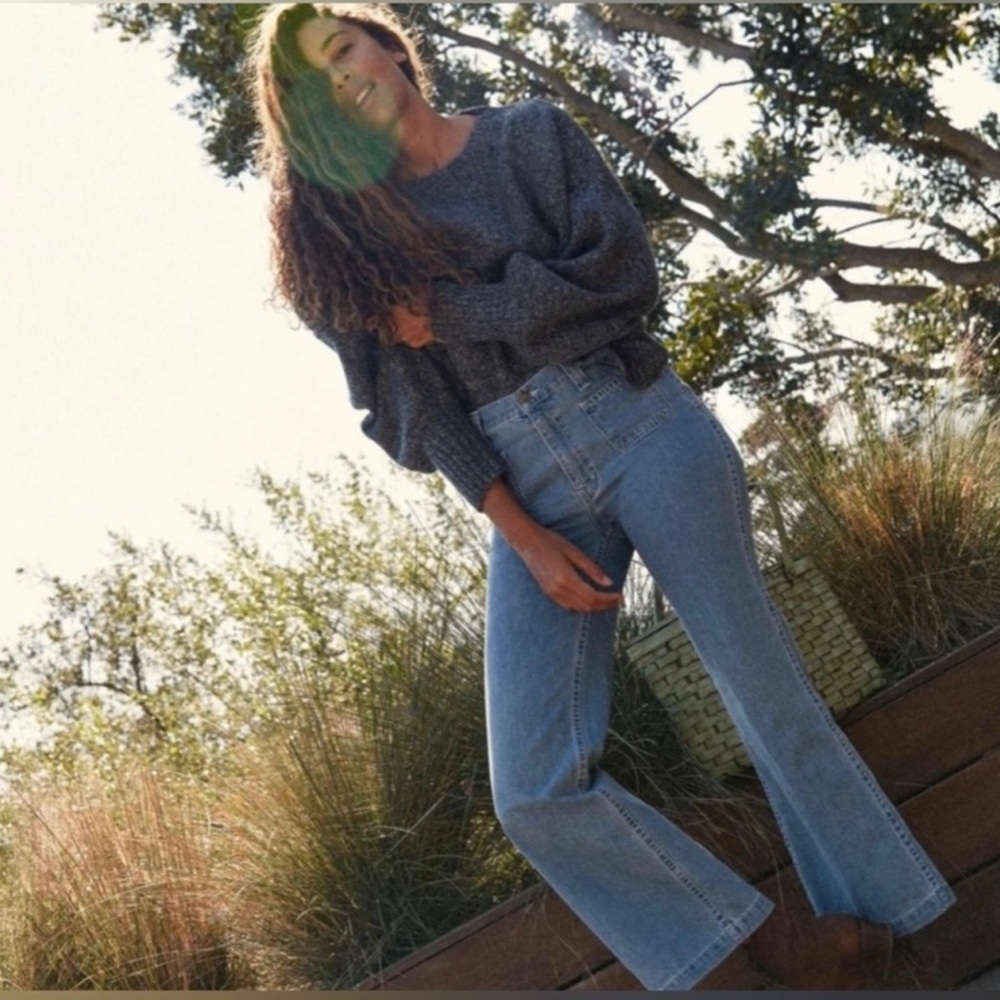 Christy Dawn Lula Jeans in Moon. Size 25